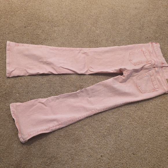 Abercrombie & Fitch Pink Girls' Jeans - Picture 5 of 8